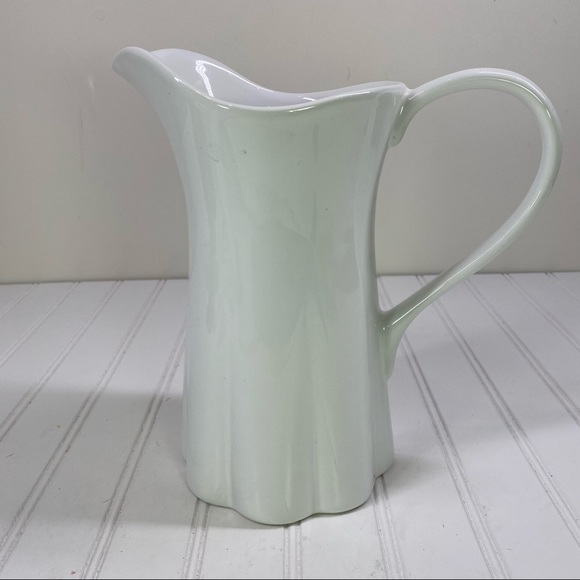 Farval Portugal white ceramic pitcher - Picture 5 of 10
